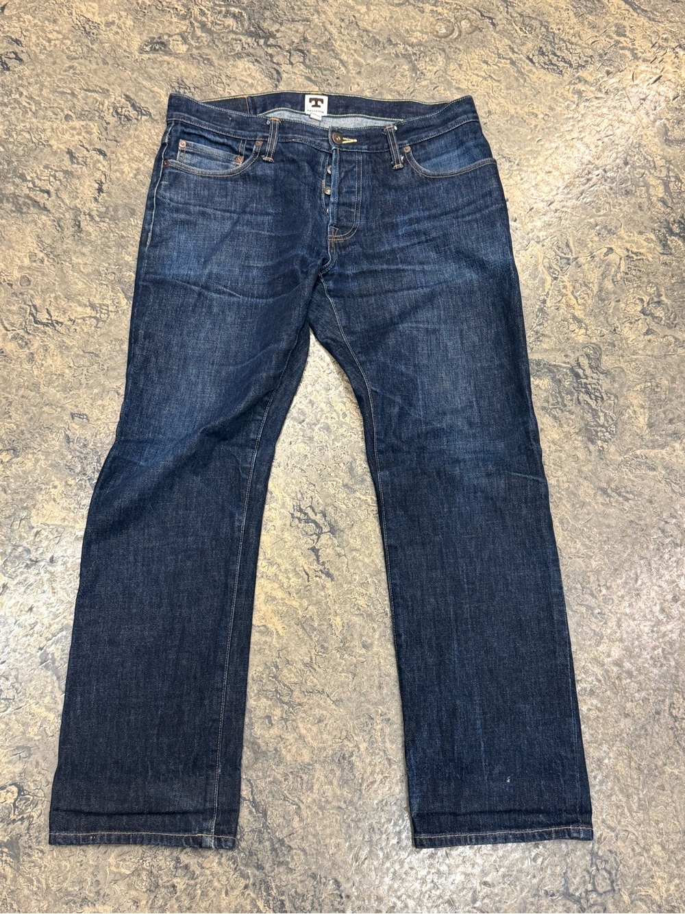 Tellason Selvedge Denim Jeans - Made in USA - Cone Mills White Oak - Size 34